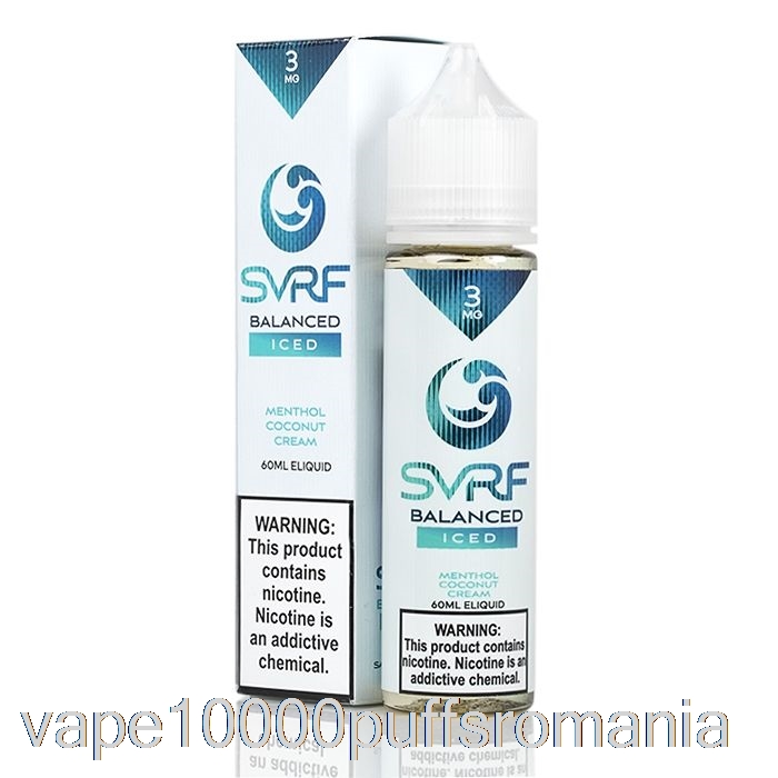 Vape Romania Iced Balanced - Svrf E-lichid - 60ml 6mg